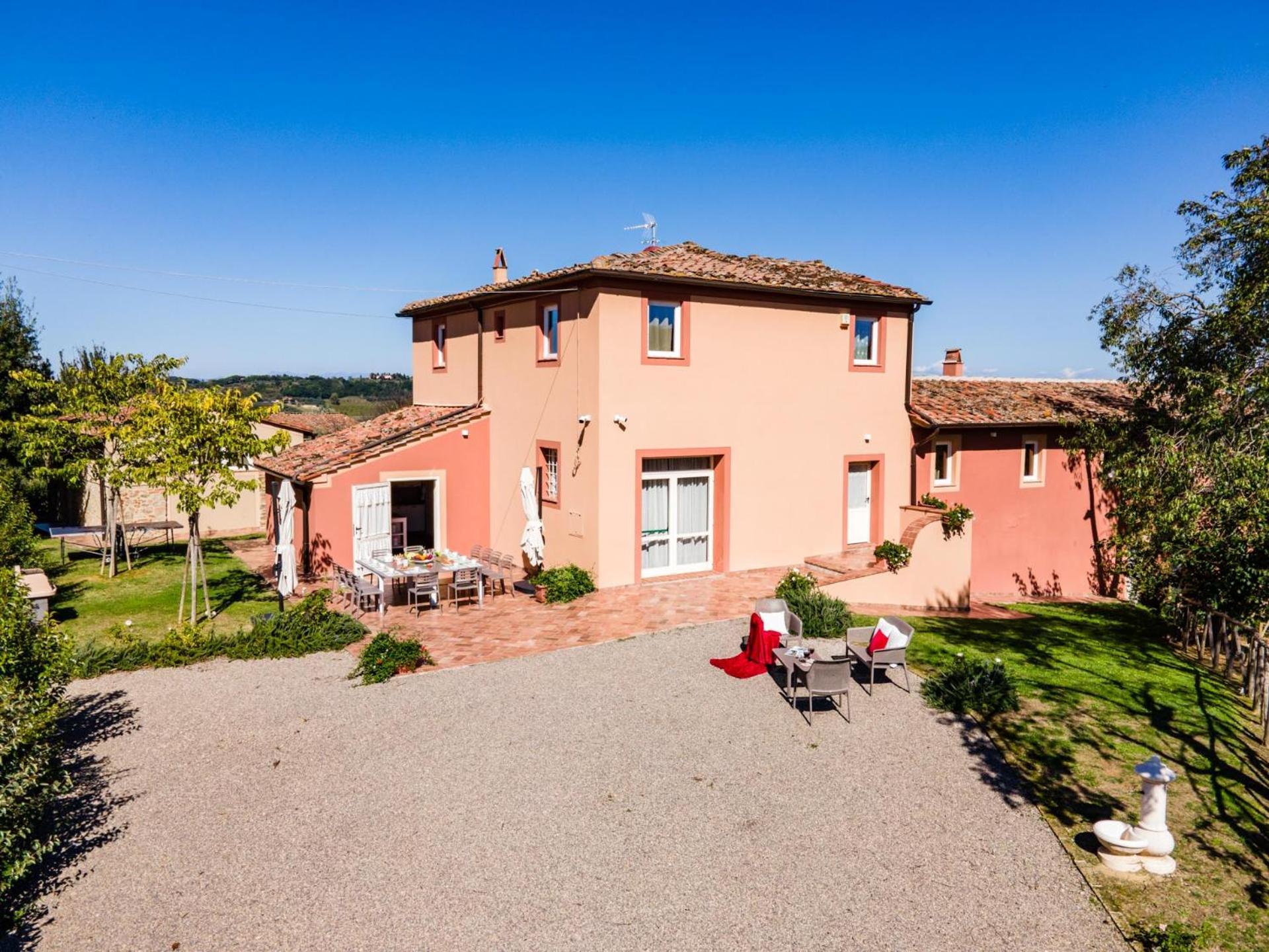 Gorgeous Villa Peccioli, With Private Pool, Ac, Wifi Legoli Exterior photo